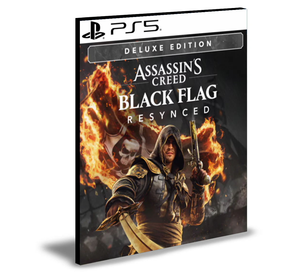 Assassin's Creed Black Flag Resynced Edição Deluxe Ps5 Mídia Digital