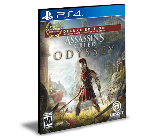 Assassin's Creed Odyssey Deluxe Edition Ps4 e Ps5 PSN MÍDIA DIGITAL
