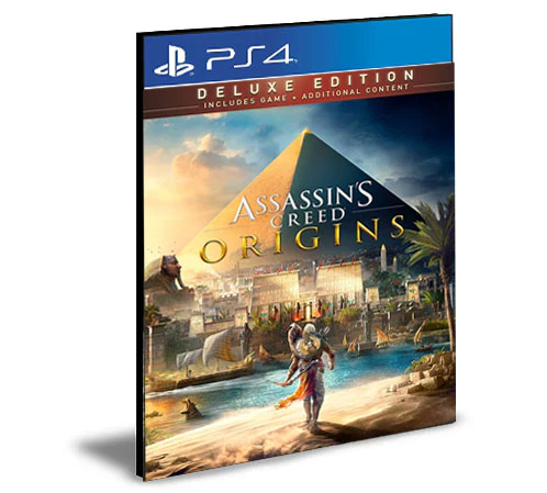 Assassin's Creed Origins Edição Deluxe Ps4 e Ps5 PSN MÍDIA DIGITAL