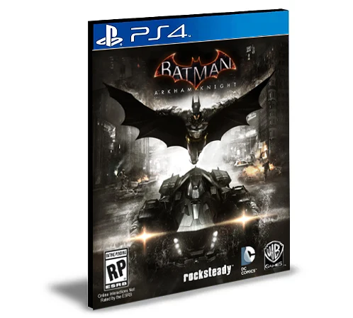 Batman Arkham Knight Ps4 e PS5 PSN MÍDIA DIGITAL