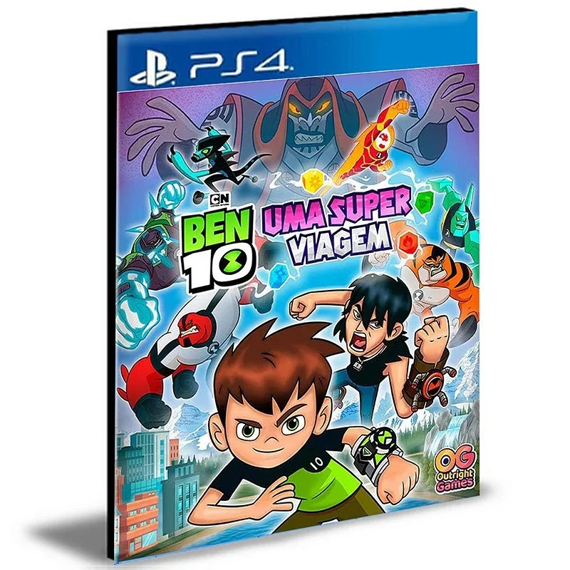 Ben 10 Uma Super viagem Ps4 e Ps5 Mídia Digital - Image 3