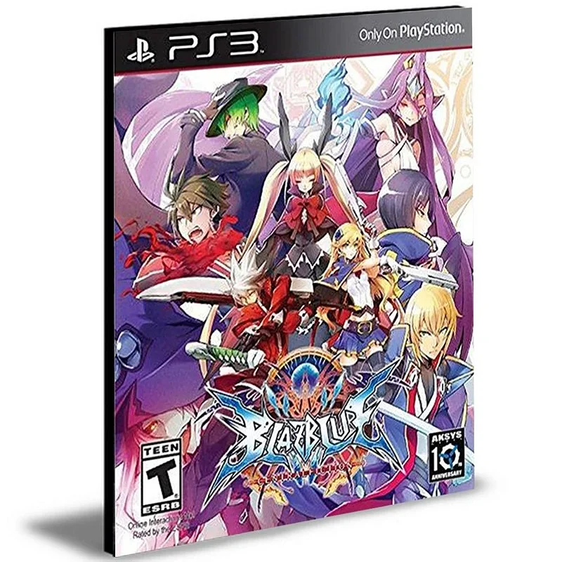 Blazblue Central Fiction Ps3 Mídia Digital