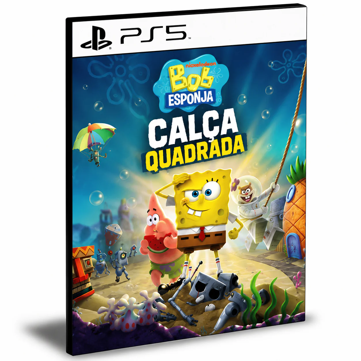 Bob Esponja Calça Quadrada PS4 E PS5 MÍDIA DIGITAL
