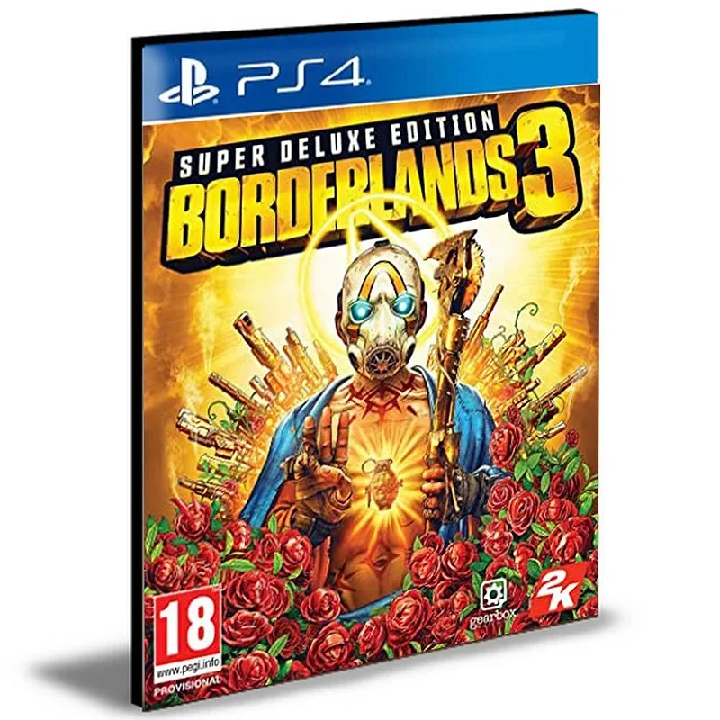 Borderlands 3 - Edição Super Deluxe Ps4 e Ps5 Mídia Digital Português - Image 3