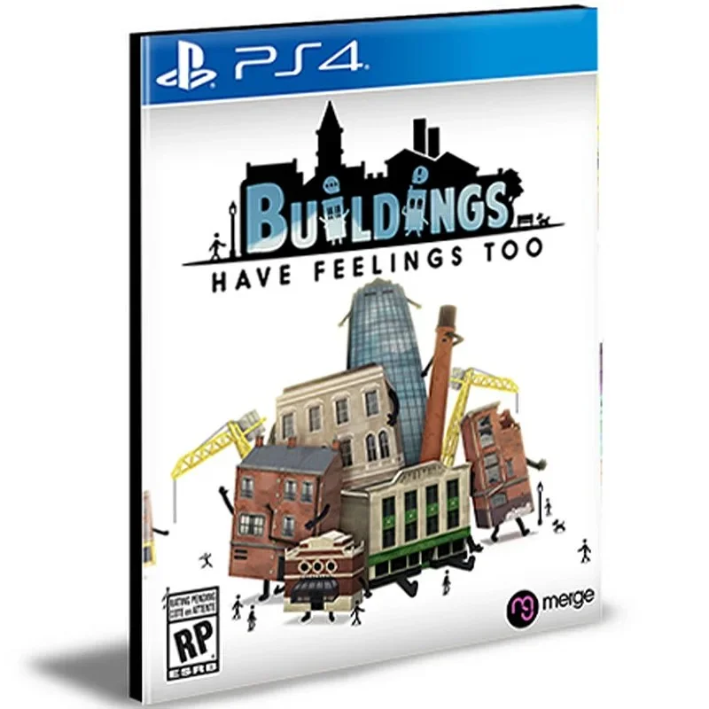 Buildings Have Feelings Too! Ps4 e Ps5 Mídia Digital - Image 4
