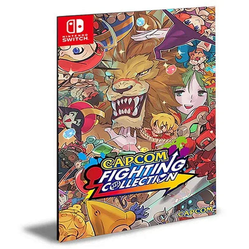 Capcom Fighting Collection Nintendo Switch Mídia Digital - Image 4