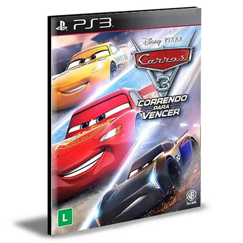 Carros 3 Correndo Para Vencer Ps3 Mídia Digital