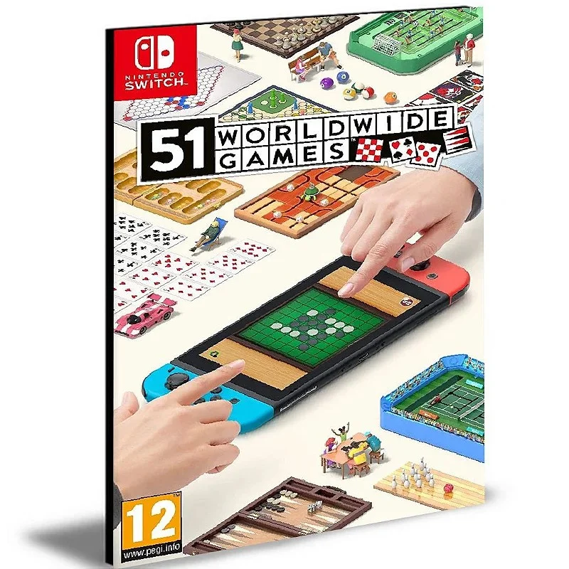 Clubhouse Games 51 Clássicos Mundiais Nintendo Switch Mídia Digital - Image 3