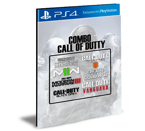 COMBO COLEÇÃO CALL OF DUTTY PS4 Mídia Digital
