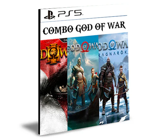 COMBO COLEÇÃO GOD OF WAR PS5 Mídia Digital