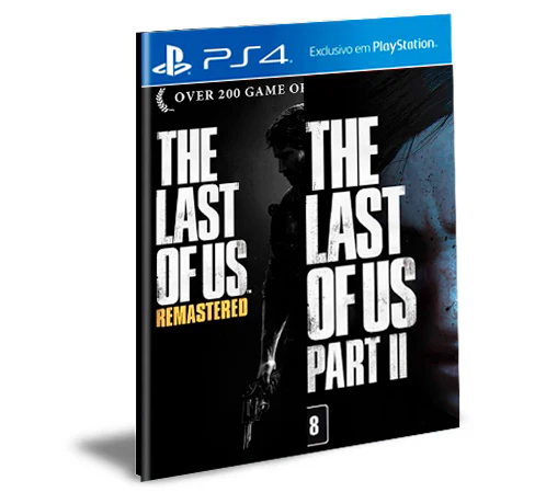 COMBO COLEÇÃO THE LAST OF US 1 E 2 PS4 Mídia Digital