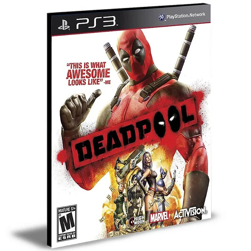 Deadpool Ps3 Mídia Digital