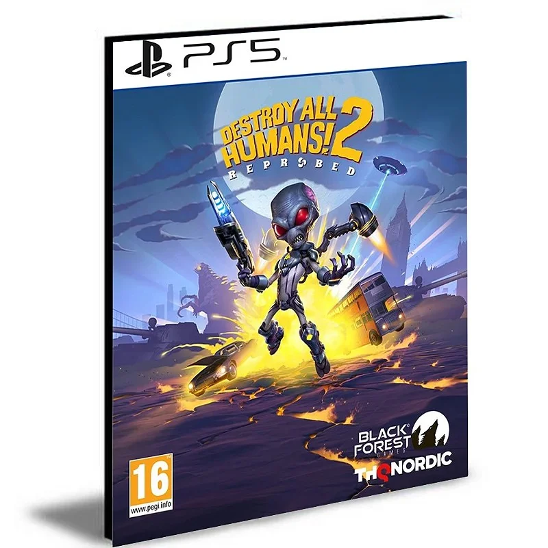 Destroy All Humans! 2 - Reprobed Ps5 Mídia Digital - Image 4
