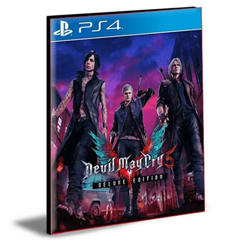 Devil May Cry 5 Deluxe Edition Ps4 e Ps5 Mídia Digital