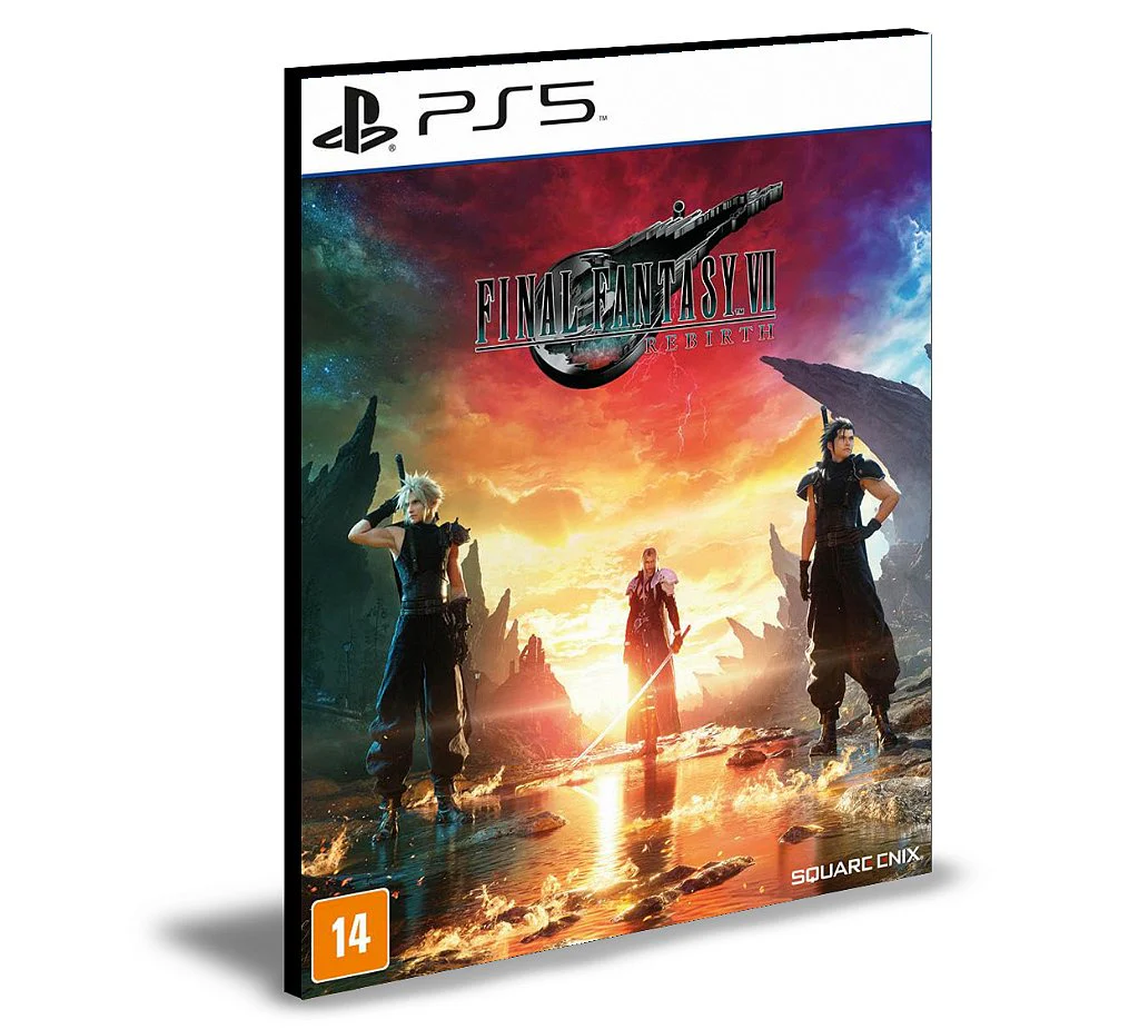 Final Fantasy VII Rebirth Ps5 Mídia Digital