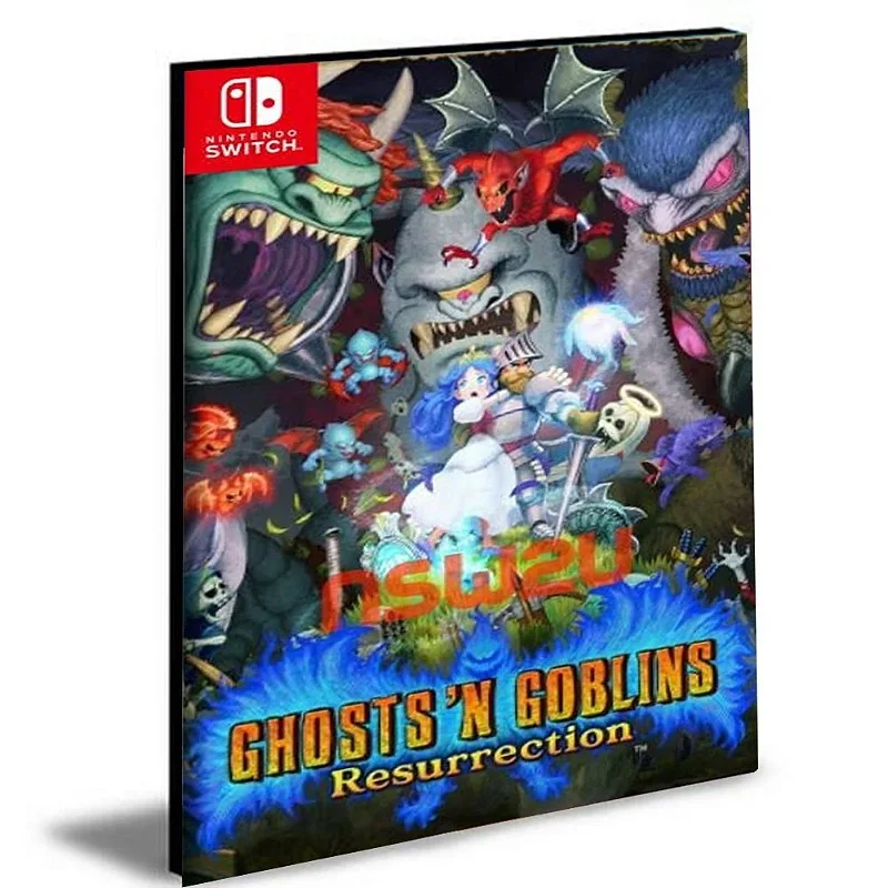Ghosts 'n Goblins Resurrection Nintendo Switch Mídia Digital - Image 3