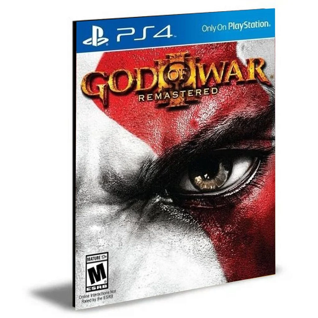 God Of War 3 Remastered Ps4 e Ps5 Mídia Digital