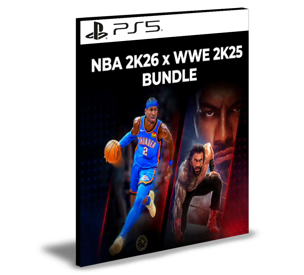 Pacote NBA 2K26 x WWE 2K25 Ps4 & Ps5 Mídia Digital