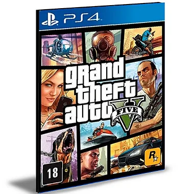 Gta V 5 Leg. Português Ps4 e Ps5 Mídia Digital - Image 4