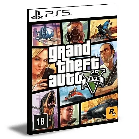 GTA V 5 Ps5 Next Generation Mídia Digital - Image 3