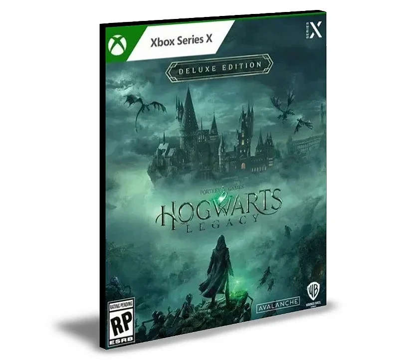 hogwarts legacy edição digital deluxe Xbox Series X|S Mídia Digital