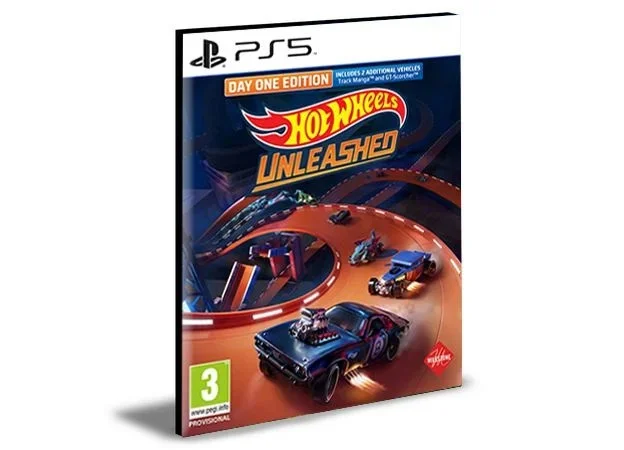 HOT WHEELS UNLEASHED PORTUGUÊS PS5 Mídia Digital - Image 4