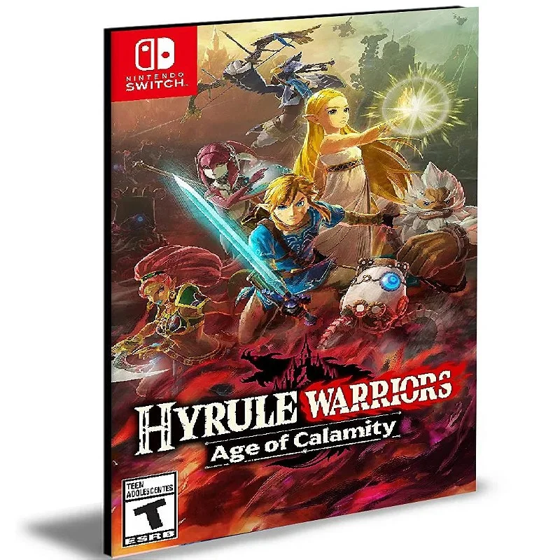 Hyrule Warriors Age of Calamity Nintendo Switch Mídia Digital - Image 4