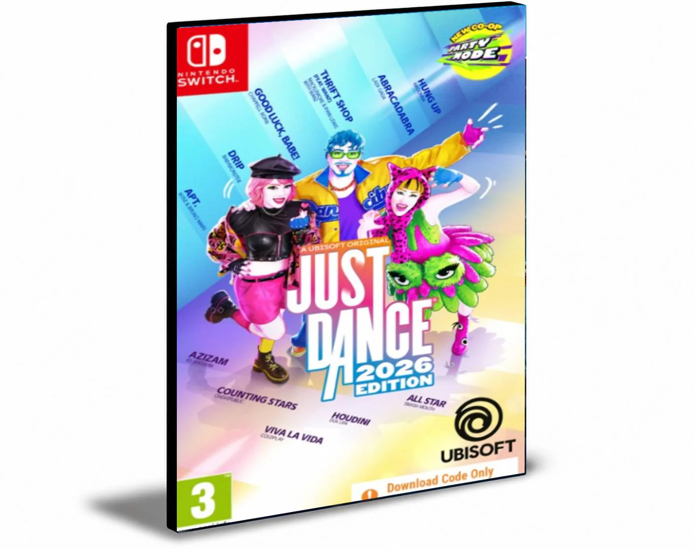 Just Dance 2026 Edition Nintendo Switch Mídia Digital