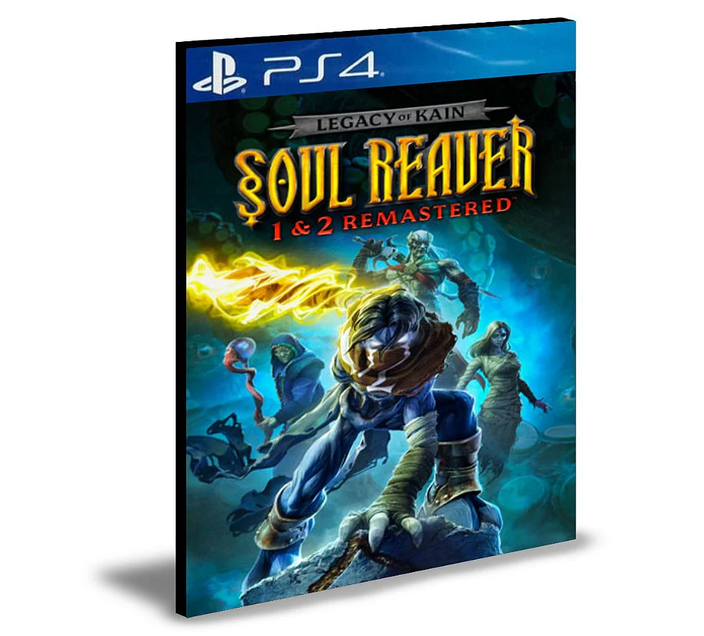 Legacy of Kain Soul Reaver 1&2 Remastered Ps4 Mídia Digital