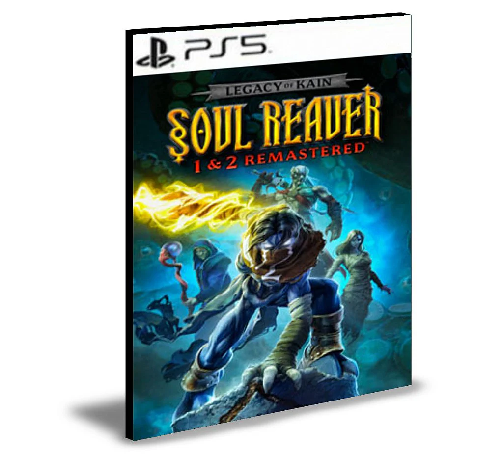 Legacy of Kain Soul Reaver 1&2 Remastered Ps5 Mídia Digital