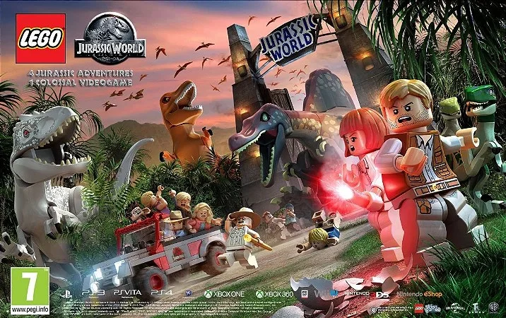 Lego Jurassic World Português Ps3 Mídia Digital - Image 2