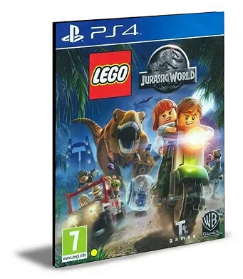 LEGO JURASSIC WORLD PS4 e PS5 PSN MÍDIA DIGITAL
