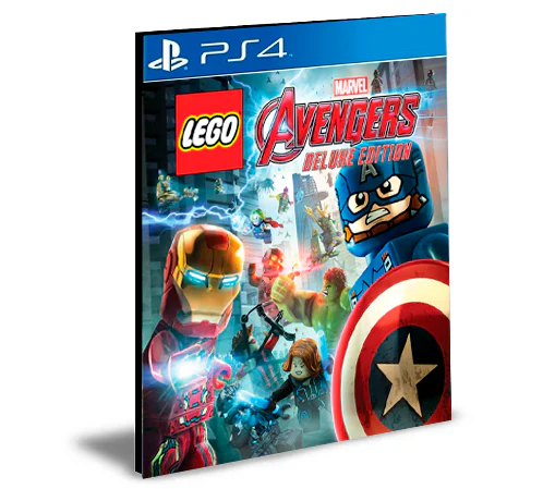 Lego Marvel's Avengers Deluxe Português Ps4 Mídia Digital