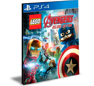 Lego Marvel's Avengers Deluxe Português Ps5 Mídia Digital