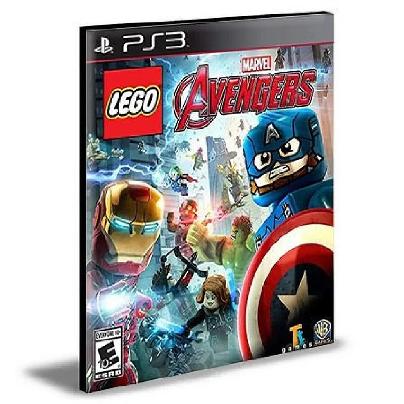 LEGO MARVELS AVENGERS PS3 MÍDIA DIGITAL
