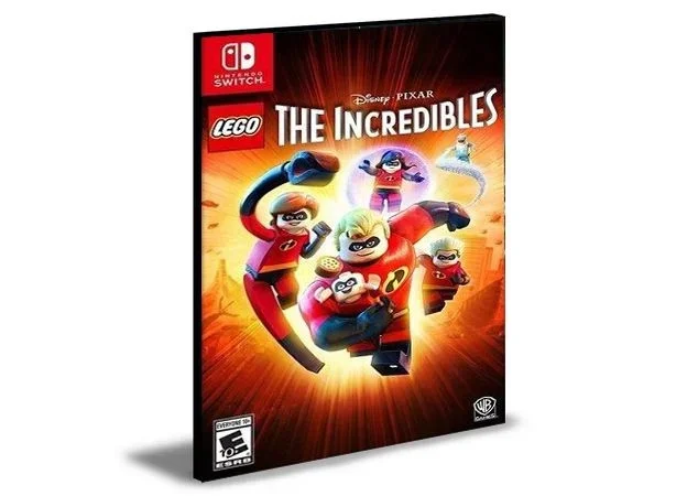 LEGO Os Incríveis Português NINTENDO SWITCH Mídia Digital - Image 4