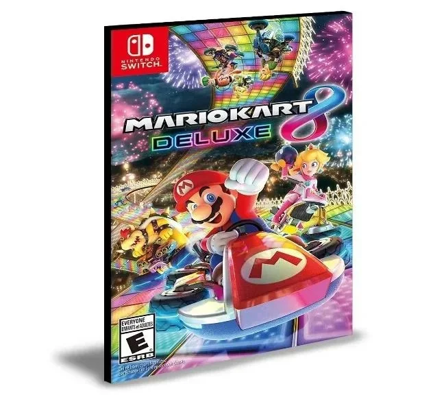 Mario Kart 8 Deluxe Nintendo Switch Mídia Digital - Image 2