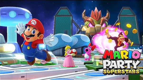 Mario Party Superstars Português Nintendo Switch Mídia Digital - Image 2