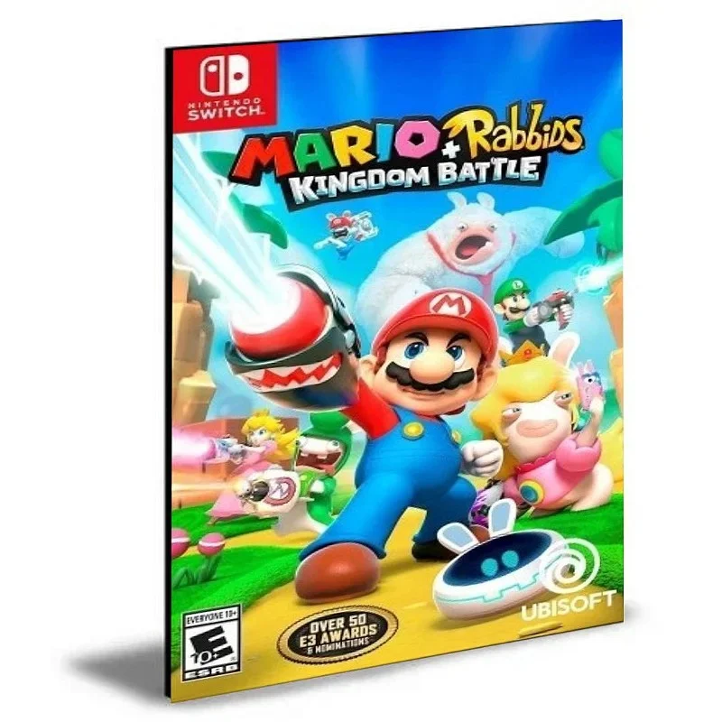 Mario + Rabbids Kingdom Battle Nintendo Switch Mídia Digital - Image 2
