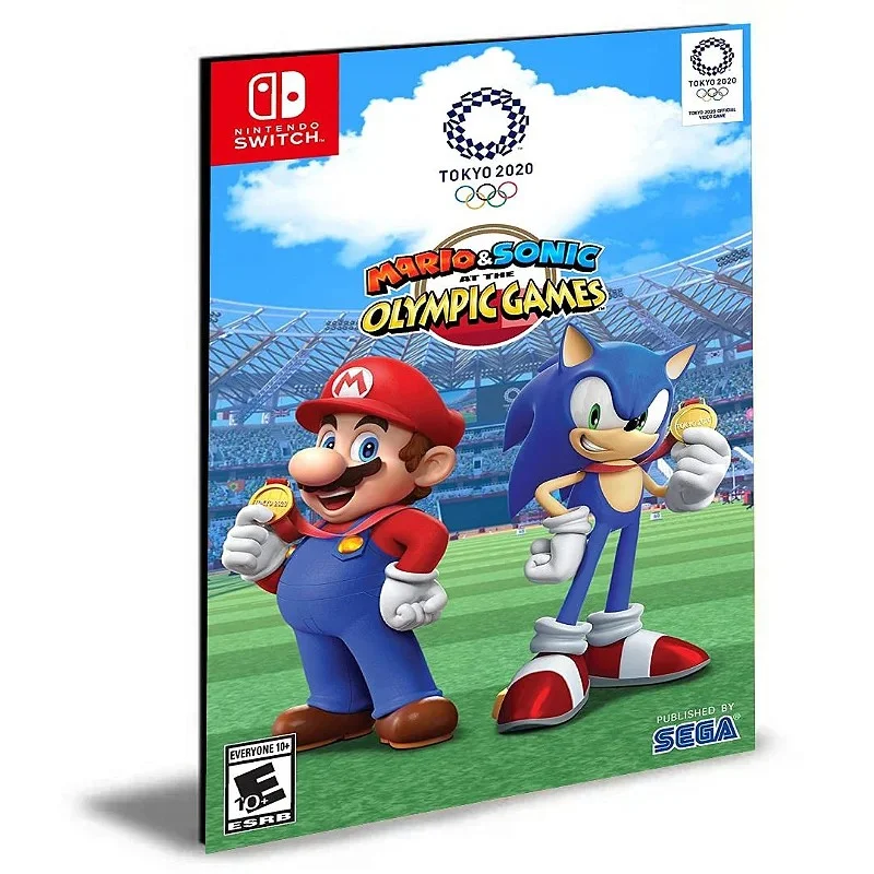 Mario & Sonic At The Olympic Games Tokyo 2020 Nintendo Switch Mídia Digital - Image 4