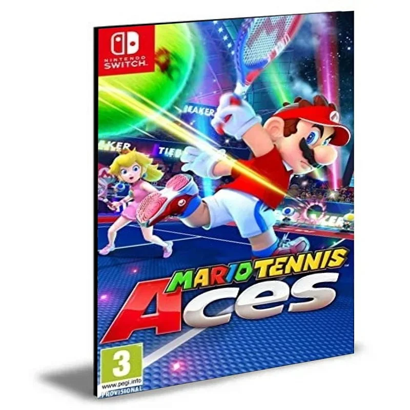 Mario Tennis Aces Nintendo Switch Mídia Digital - Image 4