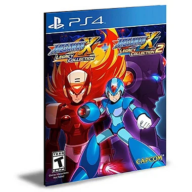 Mega Man X Legacy Collection 1+2 Ps4 e Ps5 Mídia Digital