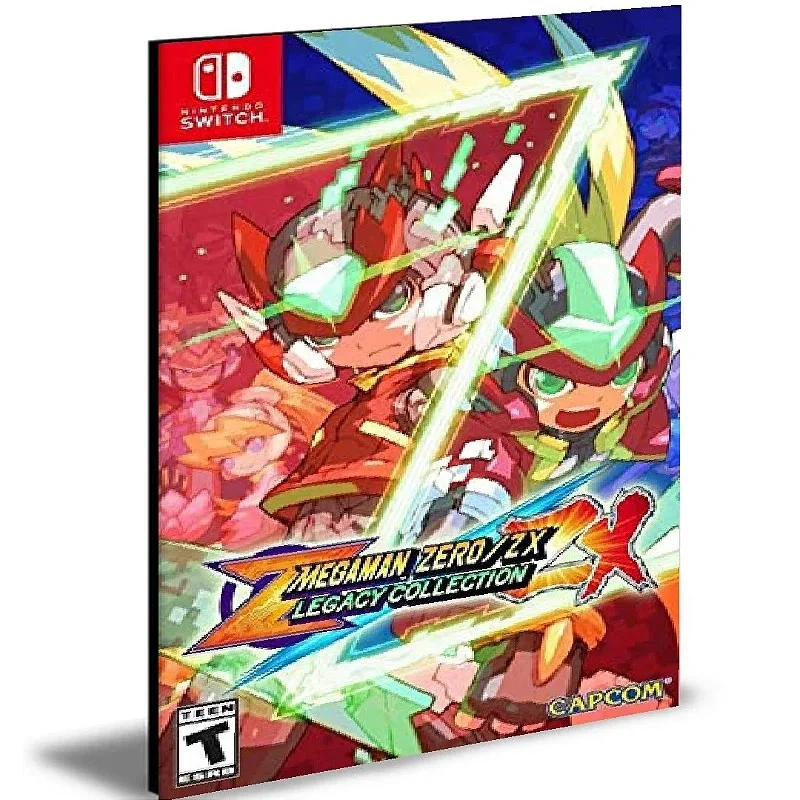 MEGA MAN ZERO/ZX LEGACY COLLECTION Nintendo Switch Mídia Digital - Image 4