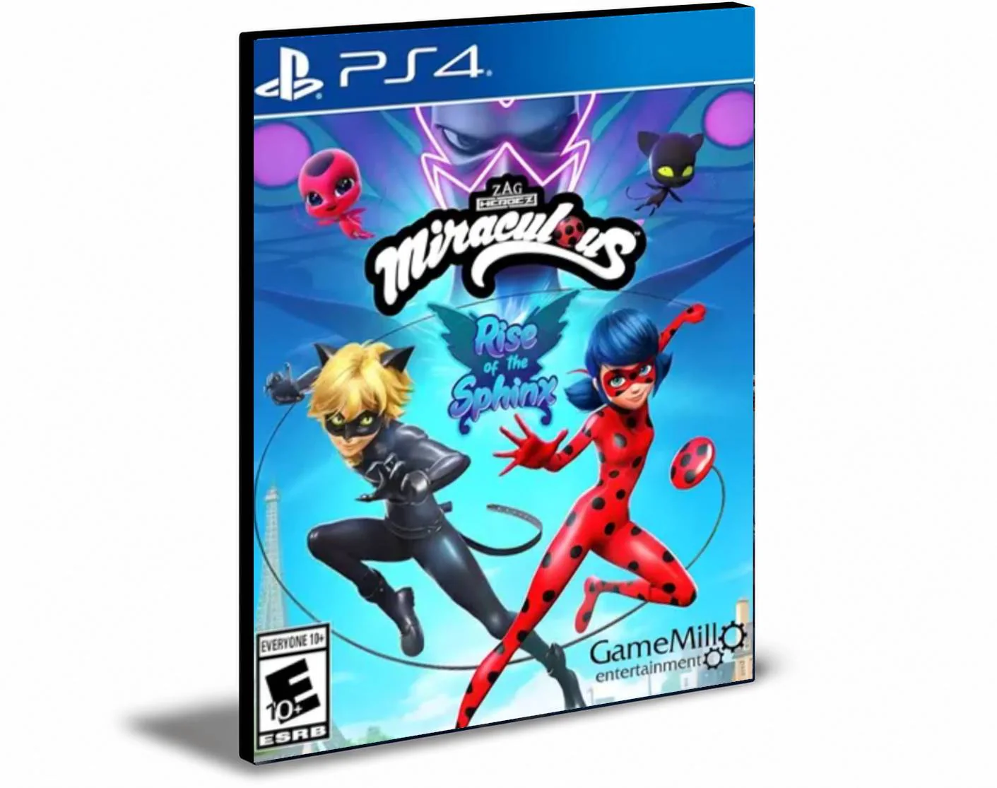 MIRACULOUS RISE OF THE SPHINX Ps4 e PS5 Mídia Digital