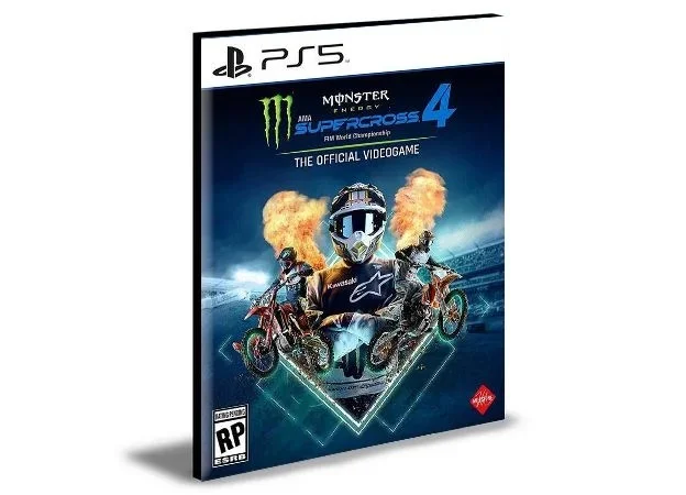 Monster Energy Supercross The Official Videogame 4 Ps5 Mídia Digital - Image 4
