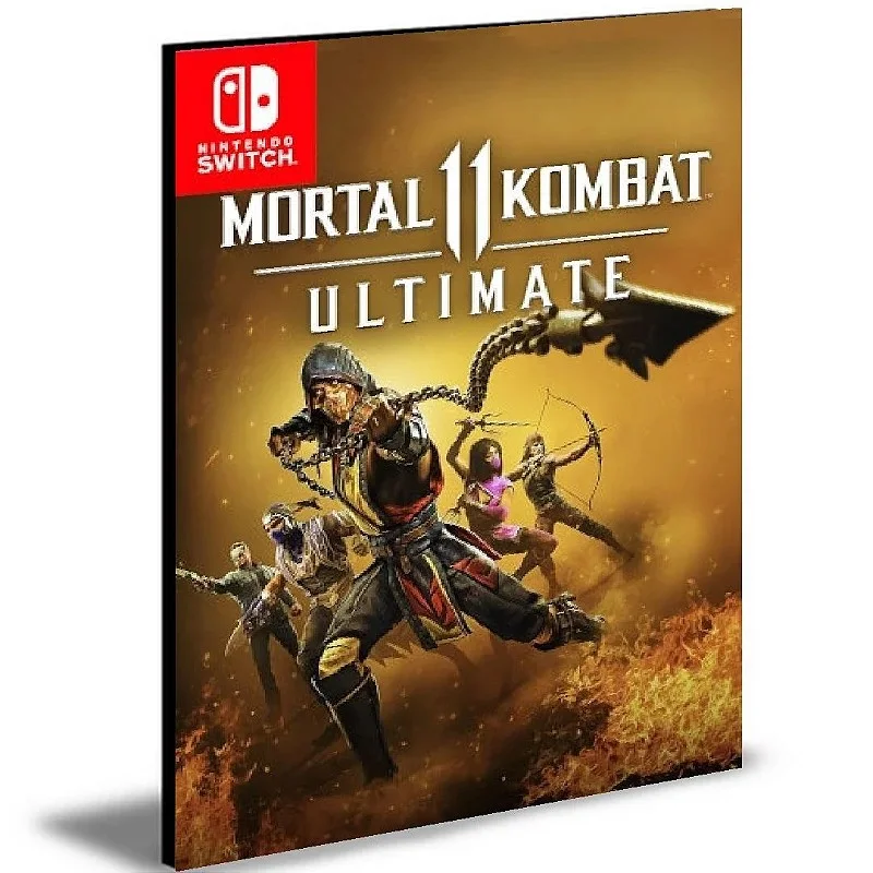 Mortal Kombat 11 Ultimate Nintendo Switch Mídia Digital - Image 4
