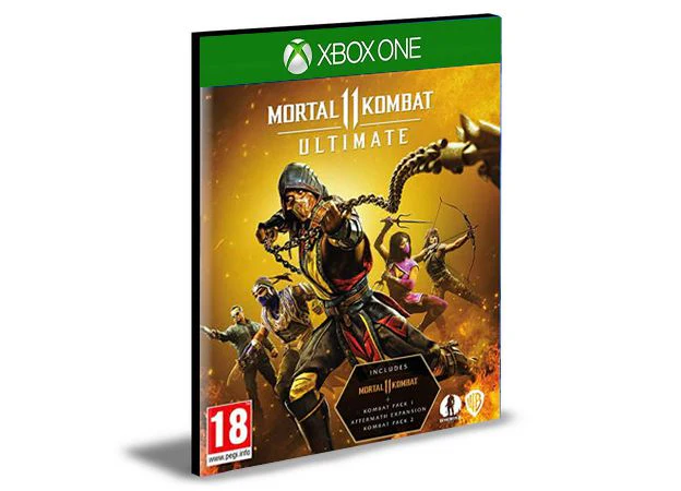 Mortal Kombat 11 Ultimate Bundle (Jogo + Dlcs) Português Xbox One e Xbox Séries Mídia Digital