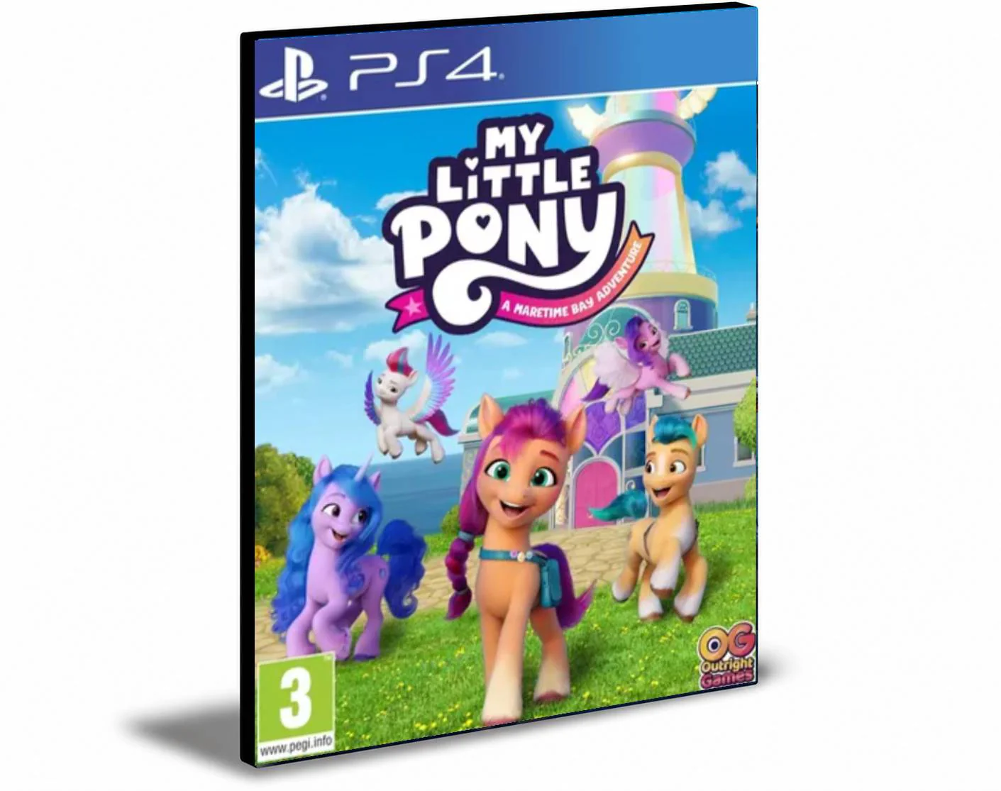 My Little Pony Uma Aventura em Maretime Bay Ps4 e PS5 Mídia Digital
