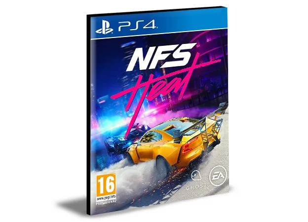 Need for Speed Heat PS4 e Ps5 Mídia Digital
