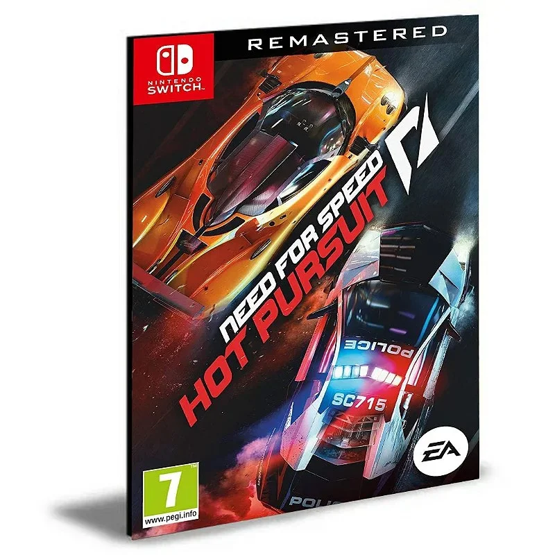 Need for Speed Hot Pursuit Remasterizado Nintendo Switch Mídia Digital - Image 2